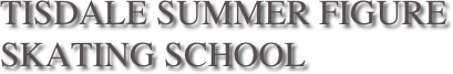 Tisdale Summer Figure skating School