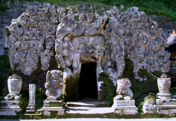 Elephant Cave in Bali, Indonesia