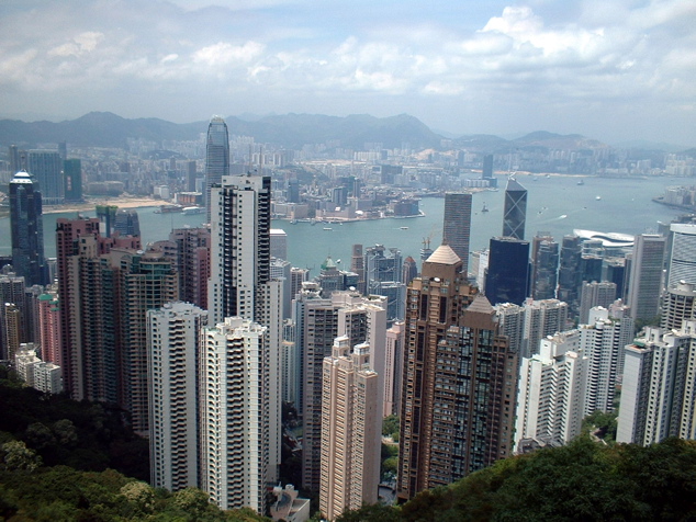 View from Victoria Peak , Hong Kong