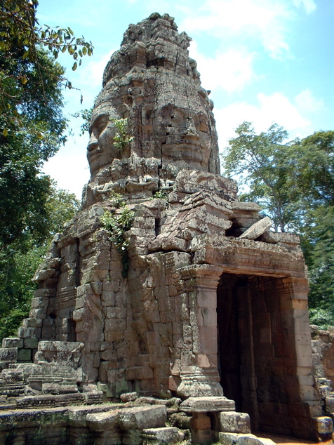 Ta Phrom in Siem Reap, Cambodia